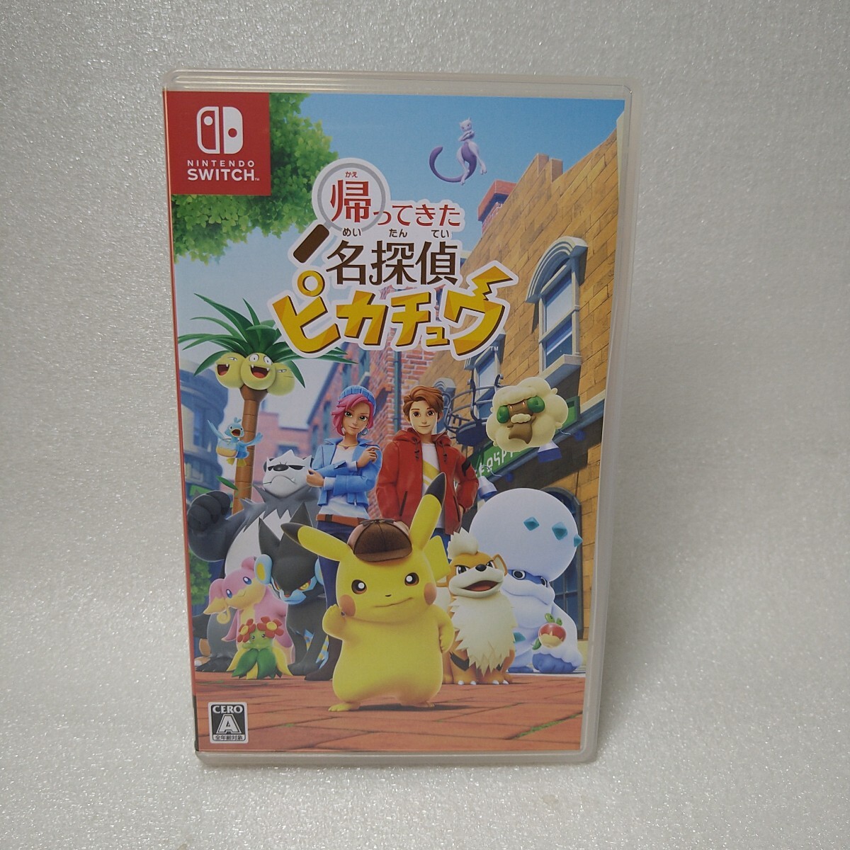 【Switch】 帰ってきた名探偵ピカチュウ 管理NO.058拍卖