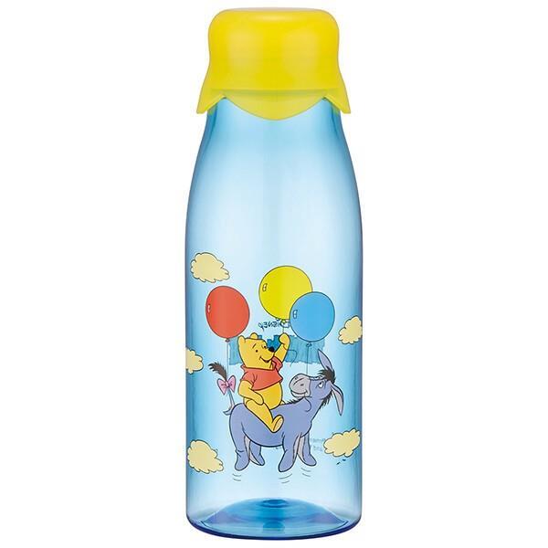 くまのプーさん 水筒 牛乳瓶型ボトル 500ml 牛乳瓶風 ボトル プラスチック レトロプー スケーター拍卖