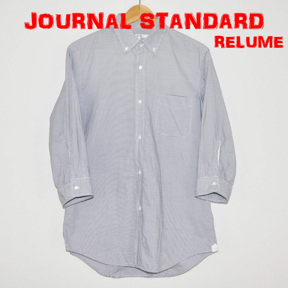 ★JOURNAL STANDARD relume (ジャーナルスタンダード) 七分袖シャツ B拍卖