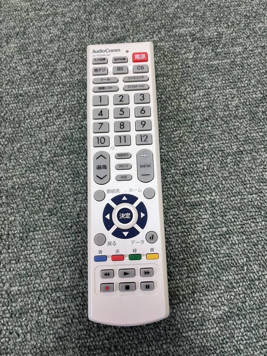 d816★(送料無料)AudioCom テレビリモコン AV-R320N-SH★拍卖