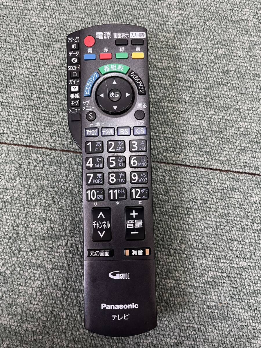 d822★(送料無料)Panasonic テレビリモコン N2QAYB000325★拍卖
