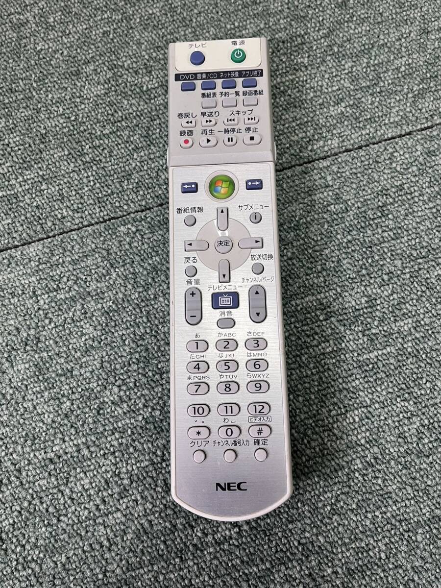 d836★(送料無料)NEC PC用 リモコン P/N:853-410125-107-A★拍卖