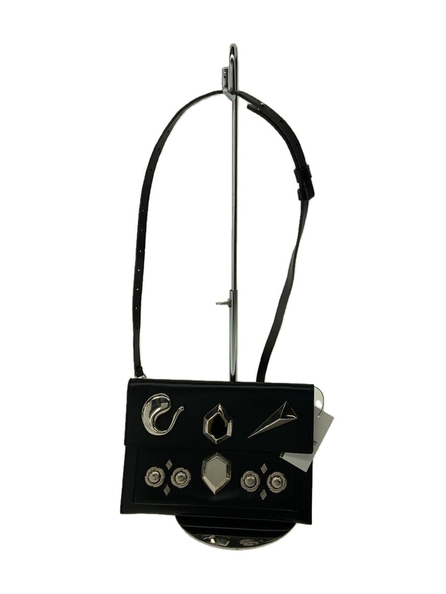 TOGA PULLA◆ショルダーバッグ/レザー/BLK//拍卖