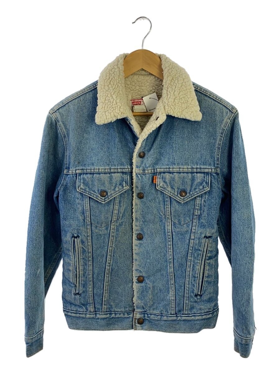 Levi’s◆Gジャン/36/デニムボアジャケット/IDG/70-80s/オレンジタブ/アメリカ製拍卖