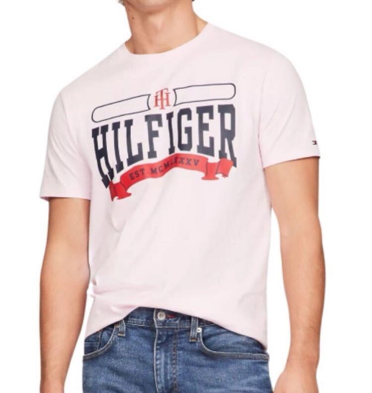 送料無料 新品 TOMMY HILFIGER グラフィック ロゴ TシャツXXL拍卖