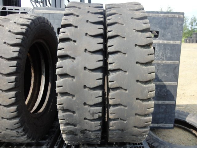 □L186 夏 DUNLOP POWER LIFTER 6.00-15 10PR 2本 2022年製 フォークリフト フロント用拍卖