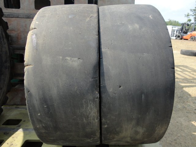 □L191 ノーパンク AICHI ME310 6.50-10/5.00 SOLID 2本 フォークリフト拍卖