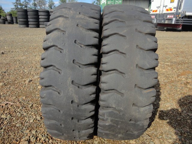 □L247 フォークリフト リア用 夏 DUNLOP POWER LIFTER 6.50-10 10PR 2本 2020年製拍卖