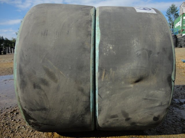 □L249 フォークリフト ノーパンク AICHI MC430 6.50-10/5.00 SOLID 2本拍卖