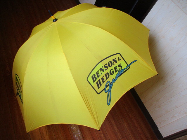 F1ジョーダン・ホンダ・ベンソン&ヘッジス 当時物 レーシング・レースクィーン パラソル・アンブレラ・傘 未使用 ジャケット・無限拍卖