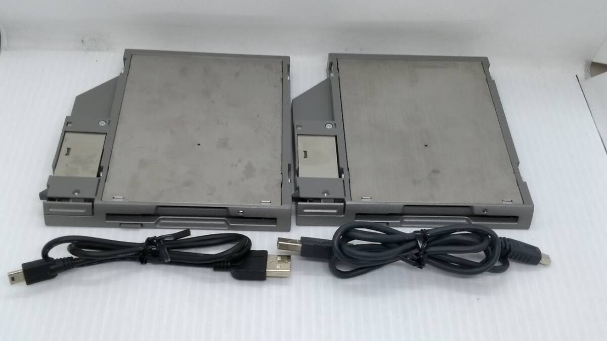 ●USB外付けフロッピーディスクドライブ DELL MPF82E 3モード対応 中古動作品 2個セット拍卖