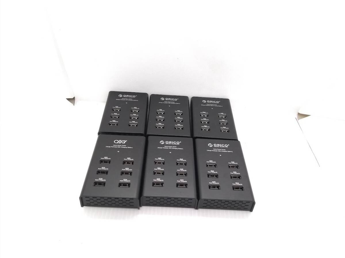 ●Home Power Center 6ポート ブラック ケーブル無し 6個セット拍卖