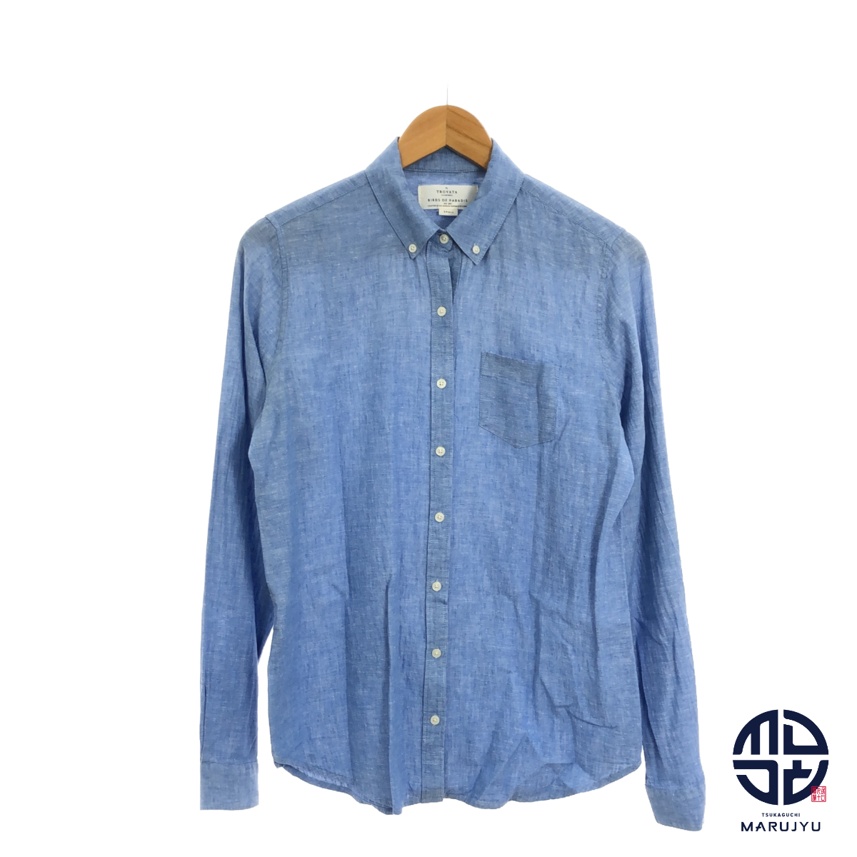 TROVATA トロヴァータ ブルー系 青 長袖 シャツ SMALL アパレル レディース 服拍卖