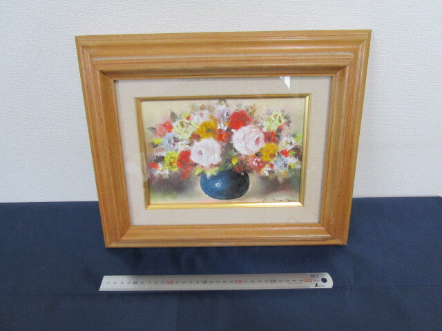 油絵 絵画 バラ 花 肉筆 飾り拍卖