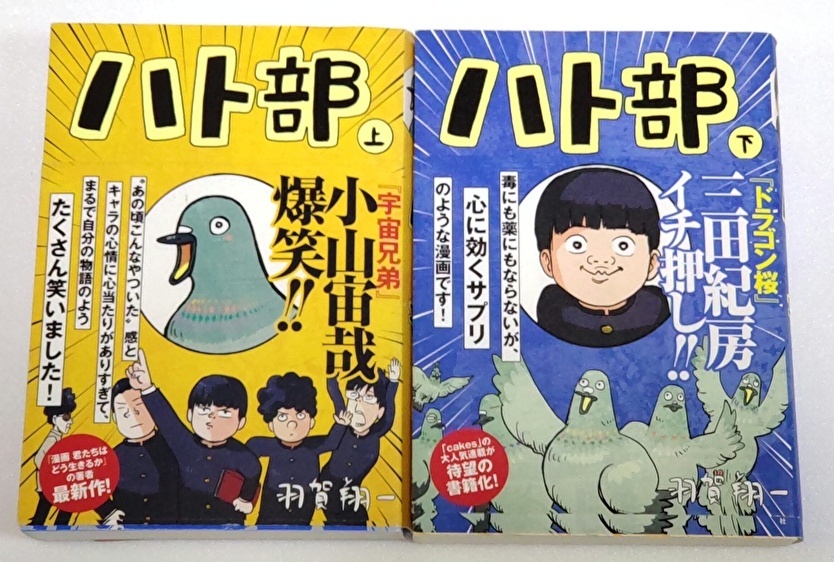 【初版帯付き】ハト部 上下巻セット 羽賀翔一拍卖