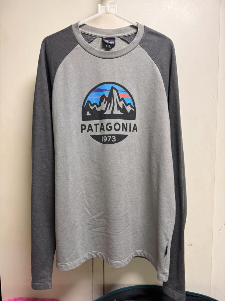 送料格安スピード発送!良品★PatagoniaパタゴニアスウェットシャツSサイズ★サーフィン登山トレランマラソン登山トレランマラソン拍卖