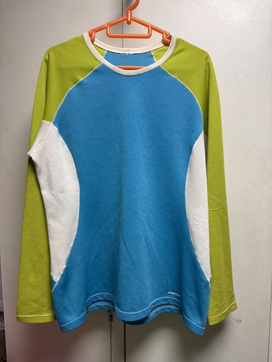 送料格安スピード発送!良品★Patagoniaパタゴニアキャプリーン③シャツSサイズ★ハイキング登山トレランマラソン拍卖