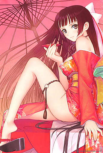 T2 ART GALLERY 2009/T2 ART WORKS&とらのあな 特大タペストリーA 和服 /Tony拍卖
