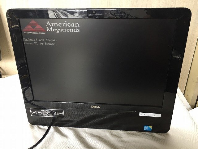 ◆DELL Vostro320 19インチ液晶パネル一体型PC /現状品/他社マウス・キーボード付【D0712W5-1F-20】拍卖