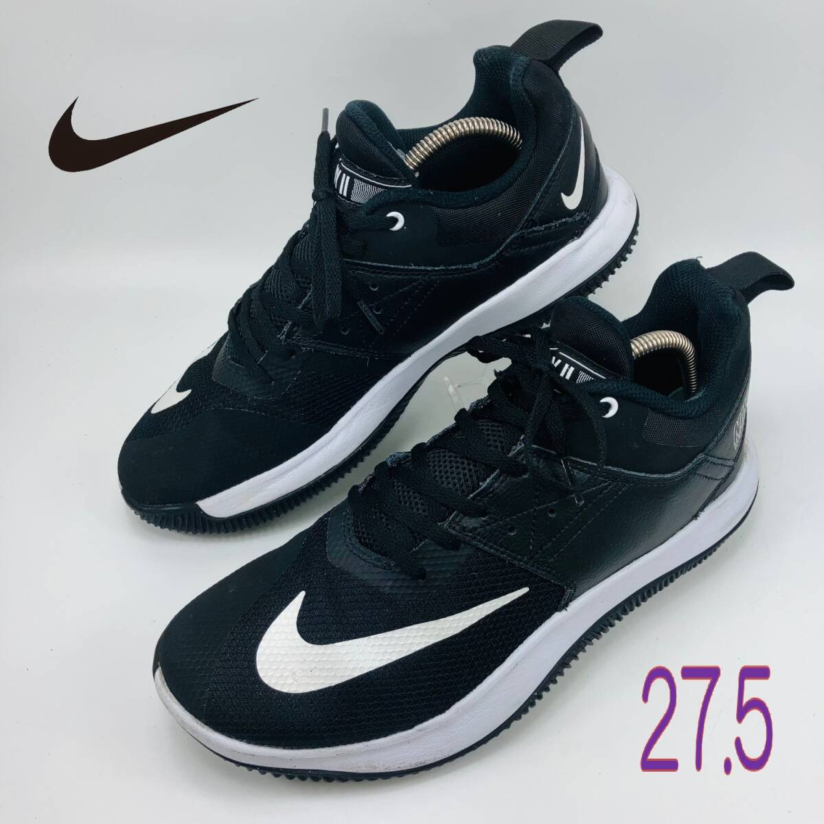 【Bランク】【美品】【洗濯除菌済】NIKE FLY.BY LOW 2(AJ5902-011) 27.5 US 9.5拍卖