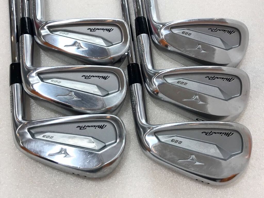 【即決価格】【アイアンセット】ミズノ/Mizuno Pro 223/5ー9P/6本/NSプロMODUS3 TOUR105/FLEX S拍卖