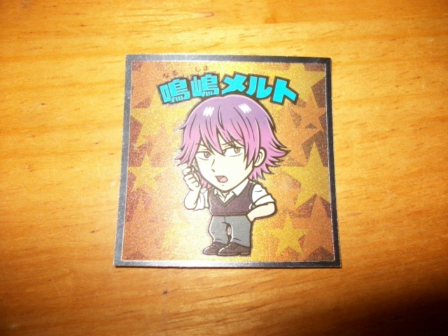 ▲▽鳴島メルト No19 推しの子マン 影シール ビックリマン△▼拍卖