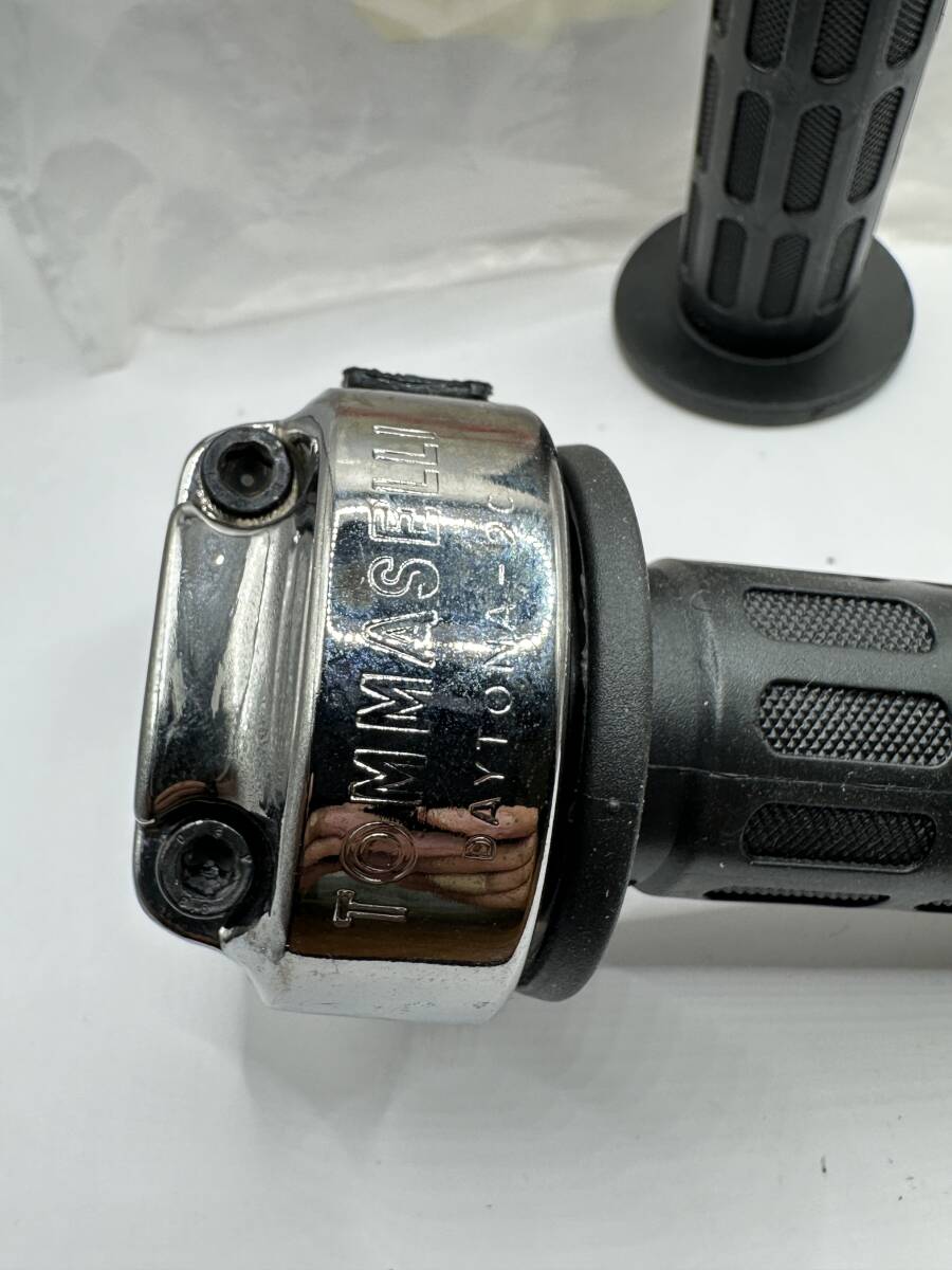 新品箱付 トマゼリ デイトナ スロットル 2本引き TOMMASELLI DAYTONA 2C DUCATI アグスタ AGUSTA 350B拍卖