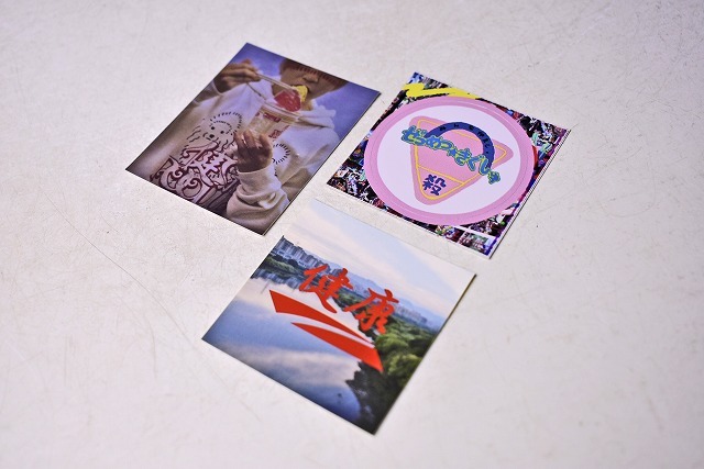 健康 (ヘルシー) ★ VINYLHEALTHY ★ ステッカー ★ シール ★ ぜつめつきぐしゅ ★ 3種 3枚セット ★ 中古品 ★ 未使用 ★拍卖