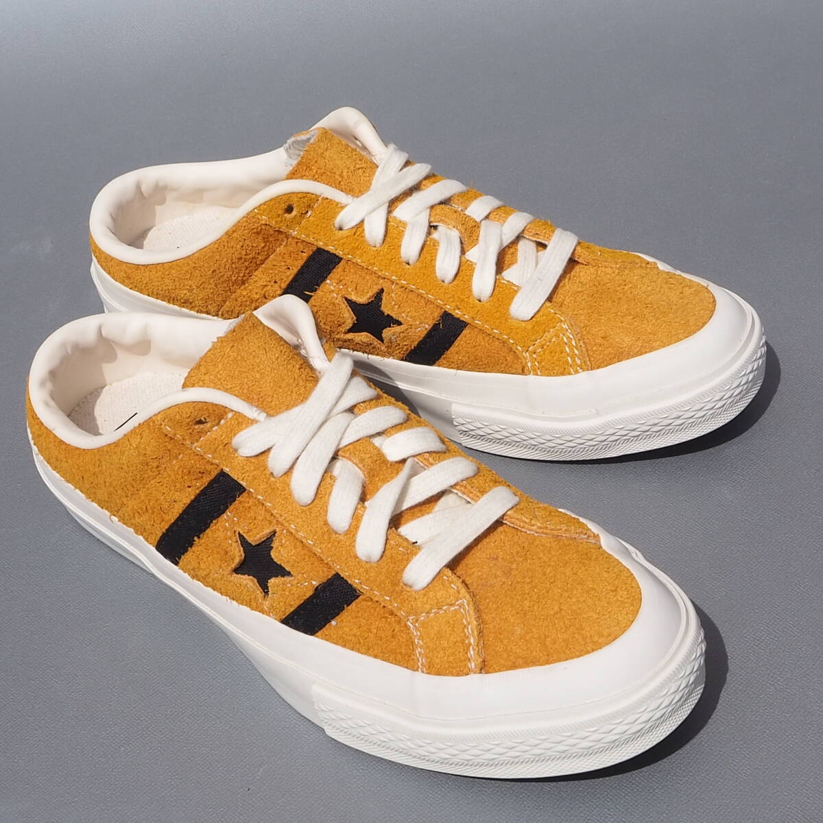デッド!! 新品!! US 4 / 23cm converse star&bars JACKSTAR CLOGS ジャックスター クロッグ サンダル マスタード からし ワンスター拍卖