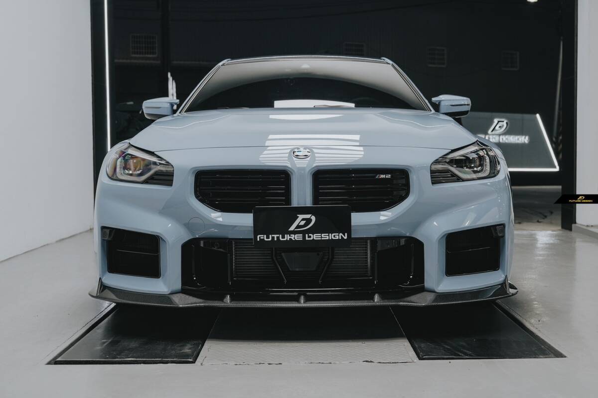 【FD×MTC】BMW 2シリーズ G87 クーペ フロント M2用 リップスポイラー V1 本物DryCarbon ドライカーボン エアロ カスタム拍卖