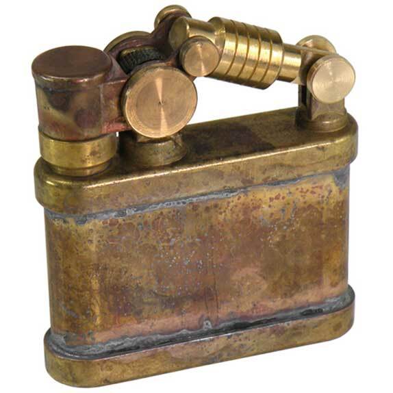 日本製サスペンション式オイルライター デューク 1 ペンギンライター ワイルドブラス/2000x1本/送料無料拍卖