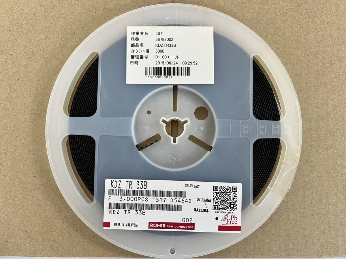 (JT2408)ROHM 電子部品 KDZTR33B 中古拍卖