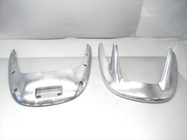 H2R6-0819 ホンダ ジョーカー50 リアウイング ハイマウントテール 上下 メッキ 純正品 【AF42-100~ 動画有】拍卖