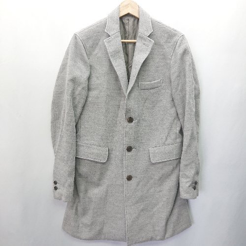 ■ BEAMS ビームス 長袖 コート サイズS グレー レディース E拍卖