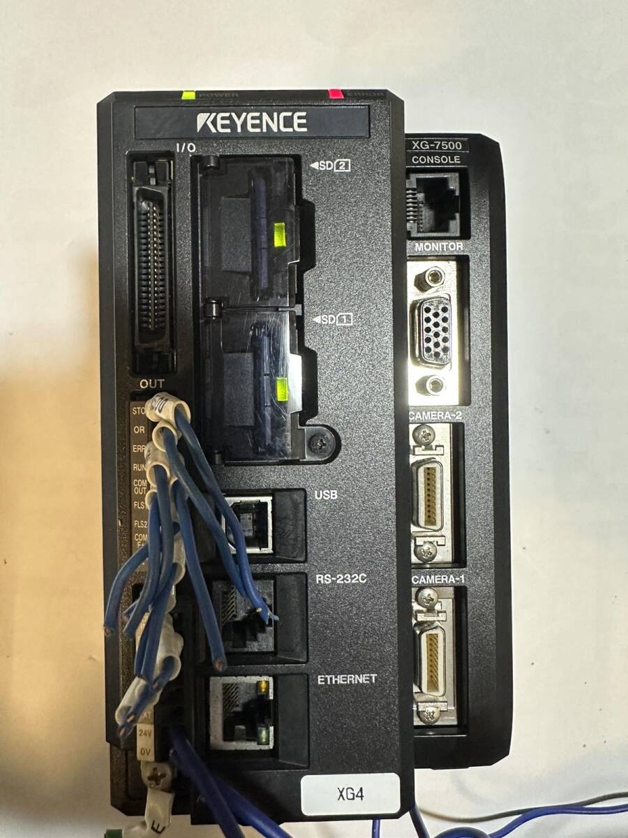 KX79)★中古 XG-7500 マルチカメラ画像システム/コントローラ(KEYENCE)(動作保証) 匿名配送拍卖