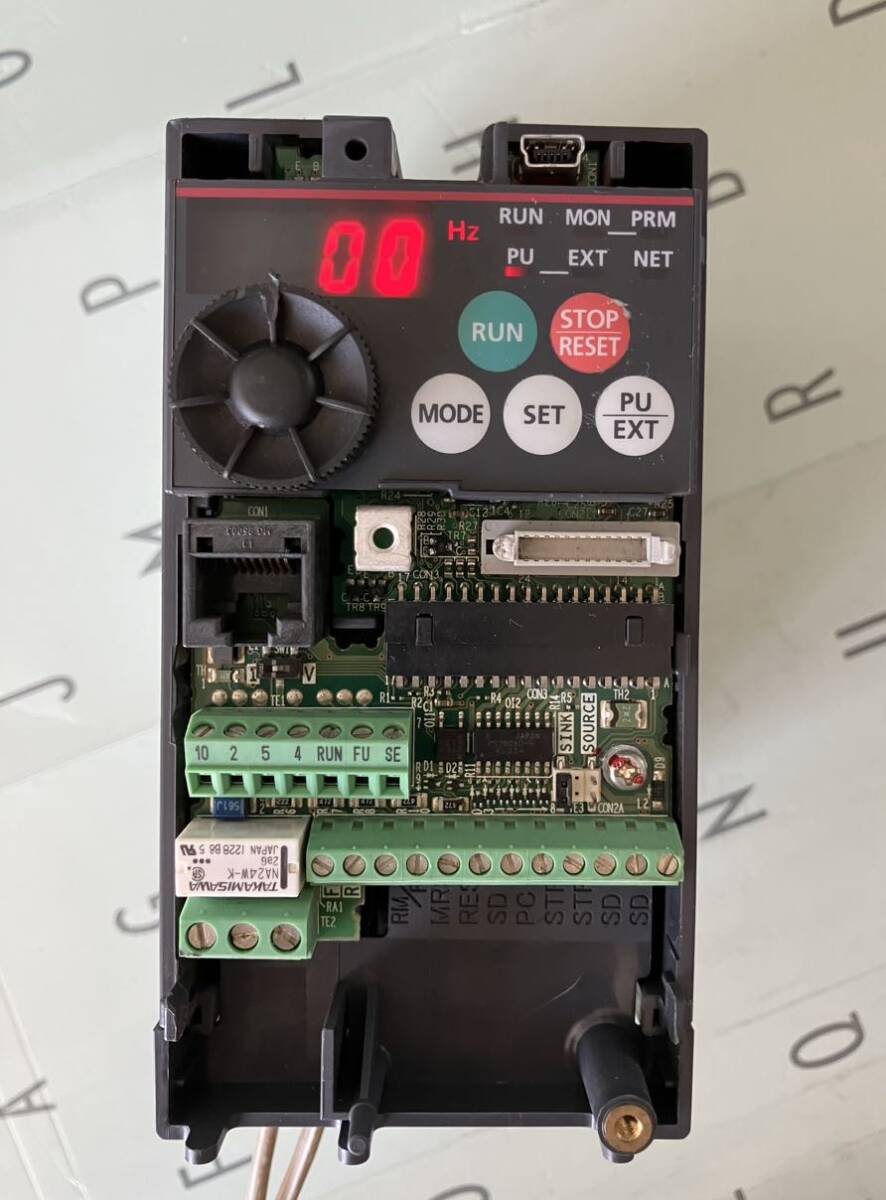 通電確認済 三菱電機 インバーター FR-E720-0.75k (現状)拍卖