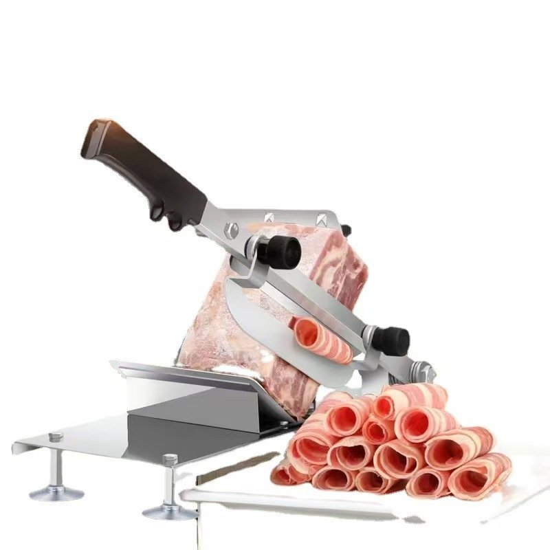 LRM2811★羊肉スライサー家庭用牛羊肉巻き手動業務用肉削り器ステンレス小型スライサー拍卖