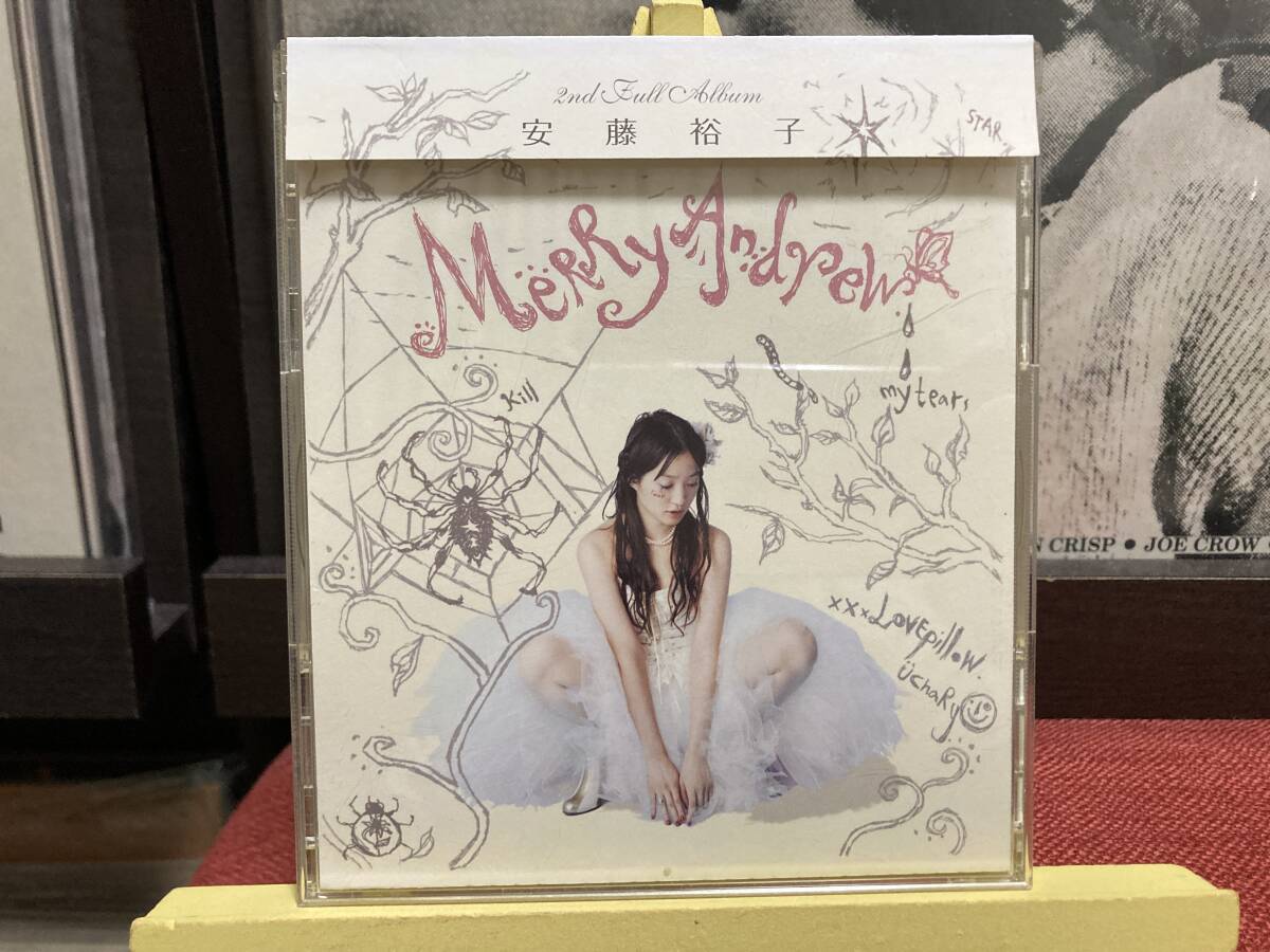 【CD】安藤裕子 ☆ Merry Andrew 国内盤 06年 Cutting Edge ガールポップ 名盤 2nd のうぜんかつら (リプライズ) 帯付き スリキズ有り拍卖