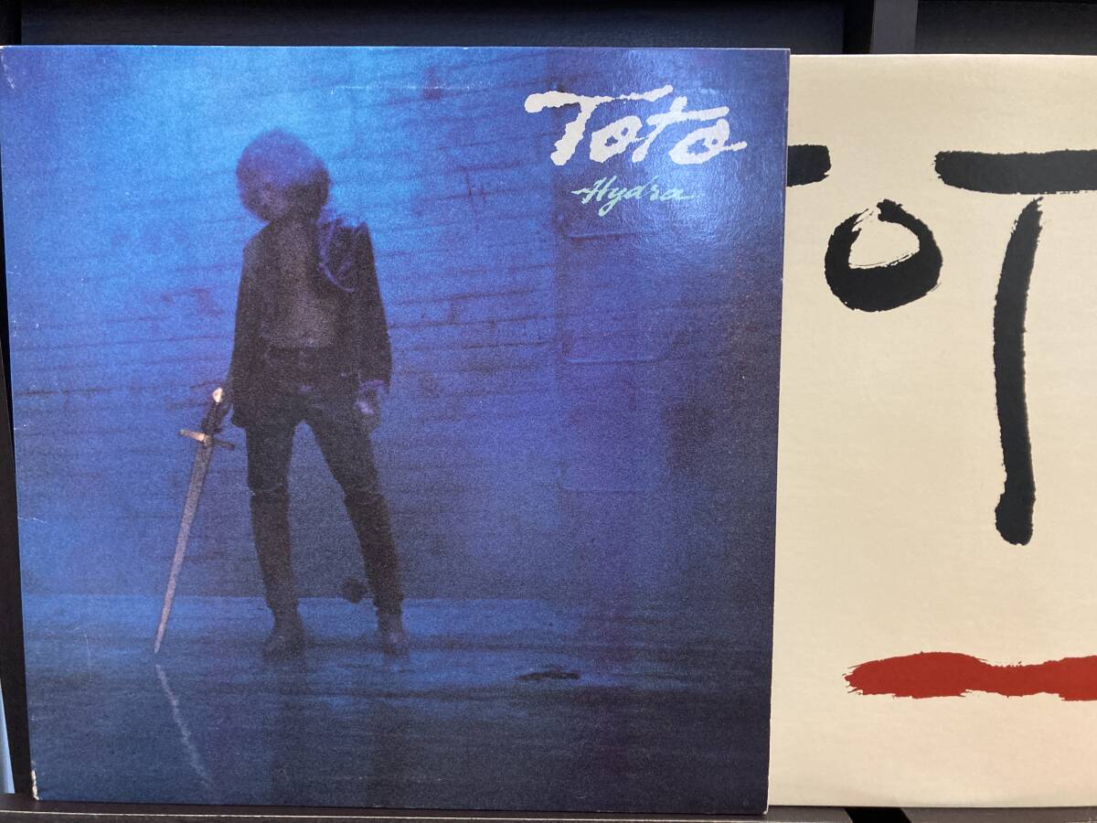 【2枚セット】TOTO ☆ Hydra + Turn Back US Columbia アナログ 80年代 名盤 Jeff Porcaro David Paich Steve Lukather 良品拍卖