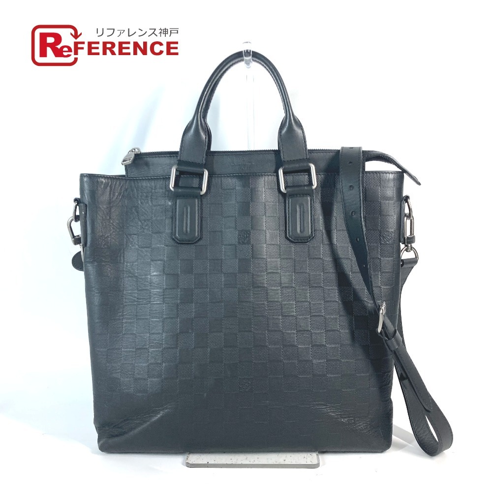 LOUIS VUITTON ルイヴィトン N41561 デイリー トート カバン ショルダーバッグ 2WAYバッグ ダミエアンフィニ ビジネスバッグ【中古】拍卖