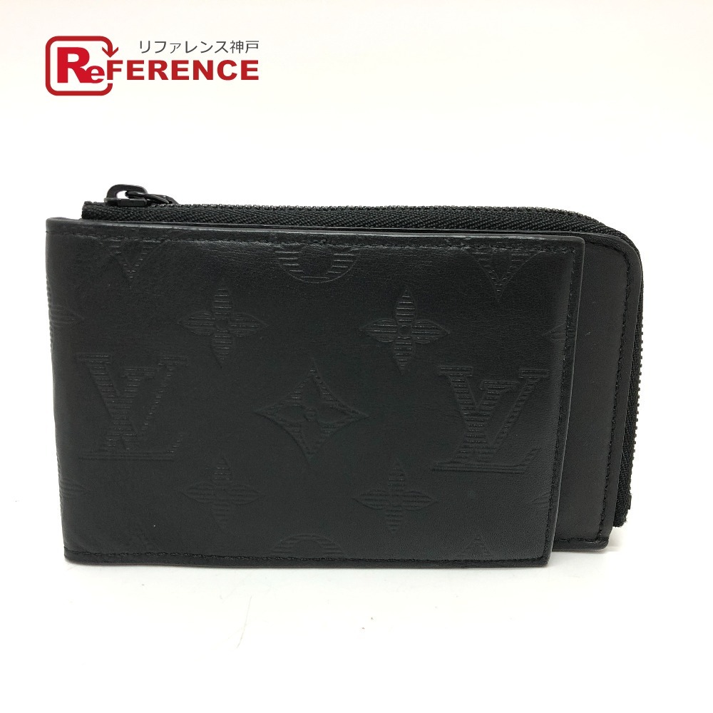 LOUIS VUITTON ルイヴィトン M81526 シャドウ ハイブリッド 財布 ウォレット モノグラム コインケース ノワール ブラック メンズ【中古】拍卖