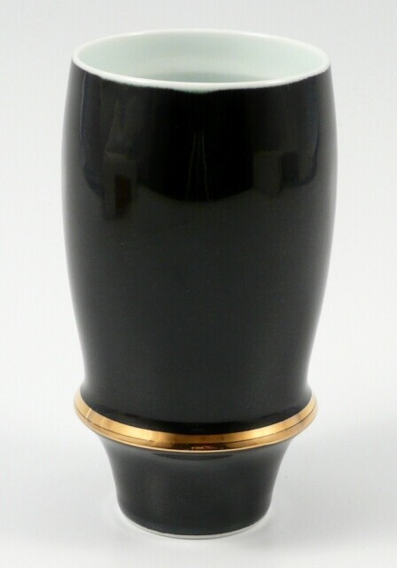 SA有田焼! ☆エンゼルリング(ブラック)・プレミアムビアグラス 24343☆ 新品 ビール 焼酎 ロックグラス ウイスキー ぐい呑 ギフト拍卖