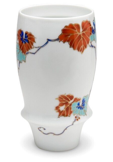 SA有田焼! ☆アイビー・プレミアムビアグラス 24316☆ 新品 ビール 焼酎 ロックグラス ウイスキー ぐい呑 盃 杯 ギフト拍卖