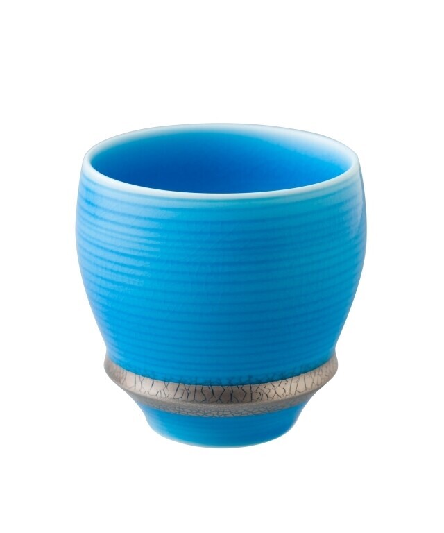 SA有田焼! ☆紺碧丸酒グラス 24910 新品 ビール 焼酎 ロックグラス ウイスキー ぐい呑 盃 杯 ギフト拍卖