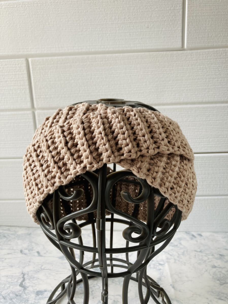 615 秋冬ヘアバンド ソフトベルベットモカ茶拍卖