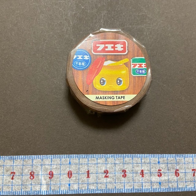 ◆フエキくん マスキングテープ (K柄)15mm×7m カモ井加工紙 不易糊工業 マステ 手帳デコ・コラージュに拍卖