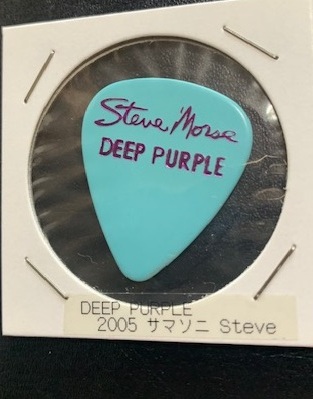 ディープ・パープル Deep Purple スティーヴ・モーズ Steve Morse ベース ギター ピック 送料無料 レインボー サマソニ リッチー 【1】拍卖