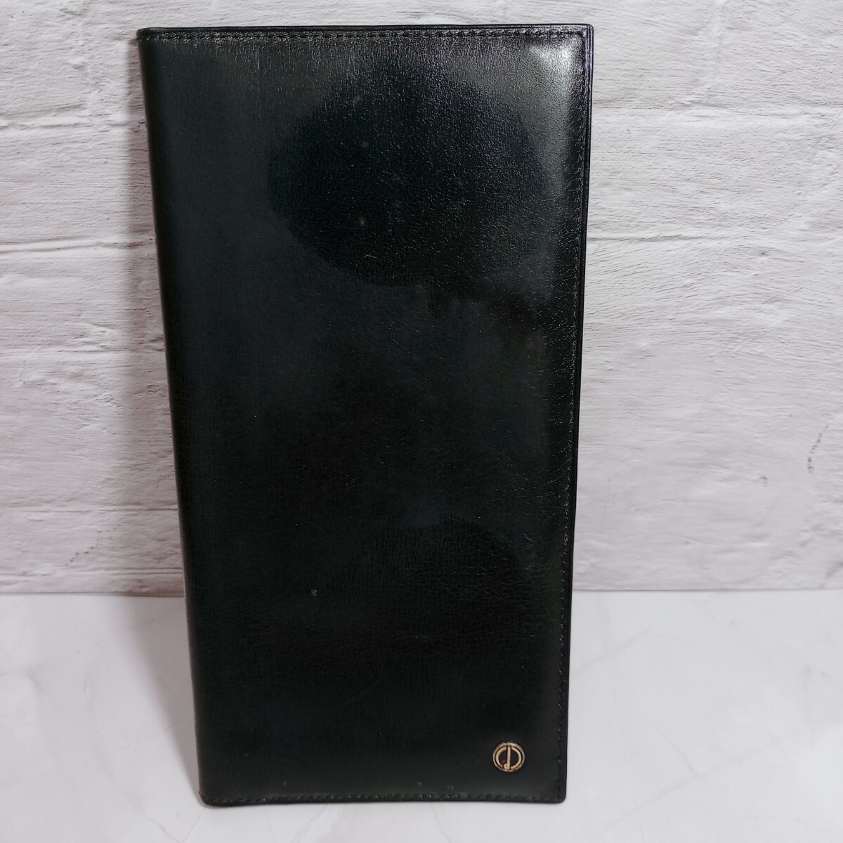 ダンヒル 長財布 ブラック レザー 札入れ 黒 メンズ 紳士 dunhill 財布 送料無料拍卖