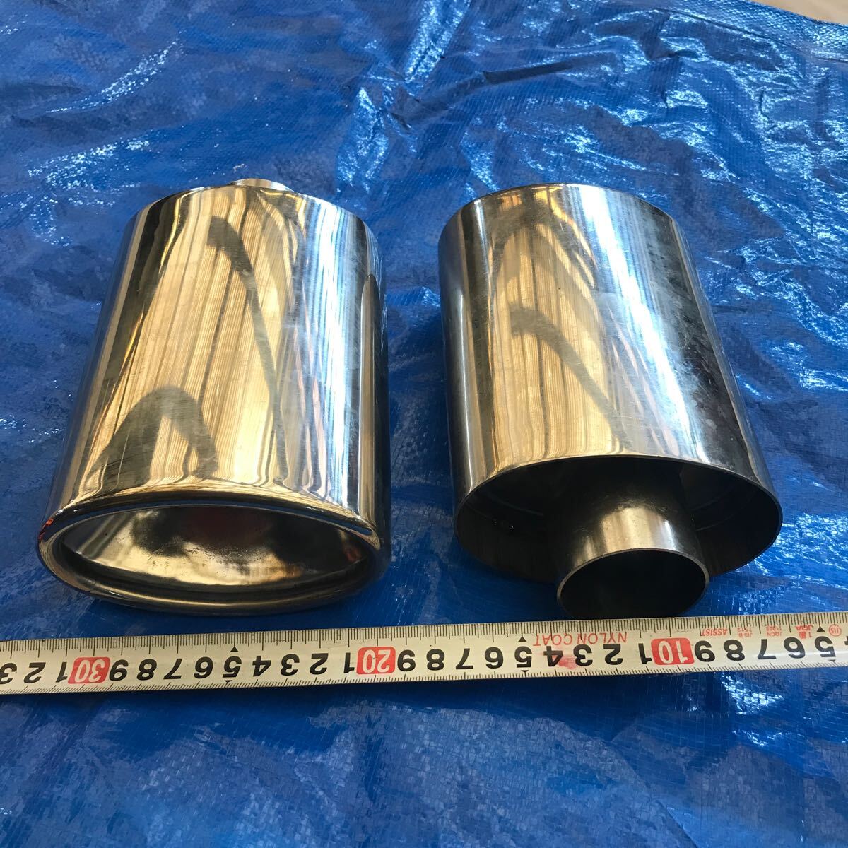 ワンオフマフラー製作用テールエンド二個セット③拍卖