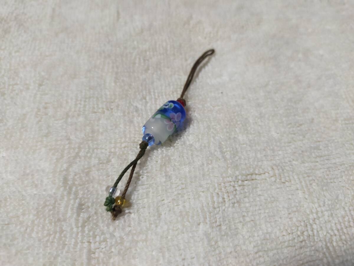 ガラス ストラップ 花柄拍卖